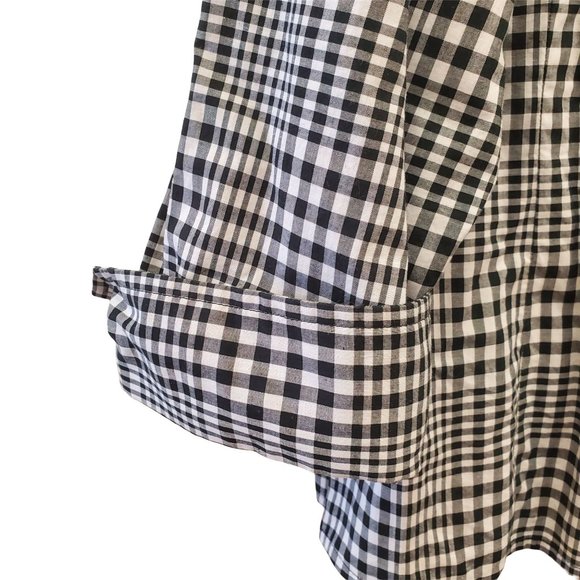 Jones New York Signature Plaid Button Down Shirt - Picture 6 of 9